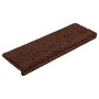 Voir la diapositive 2 : VIDAXL Tapis d'escalier 20 pcs 65x21x4 cm marron