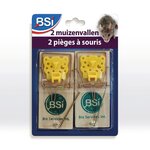 Bsi Piège à souris classique 2 pièces