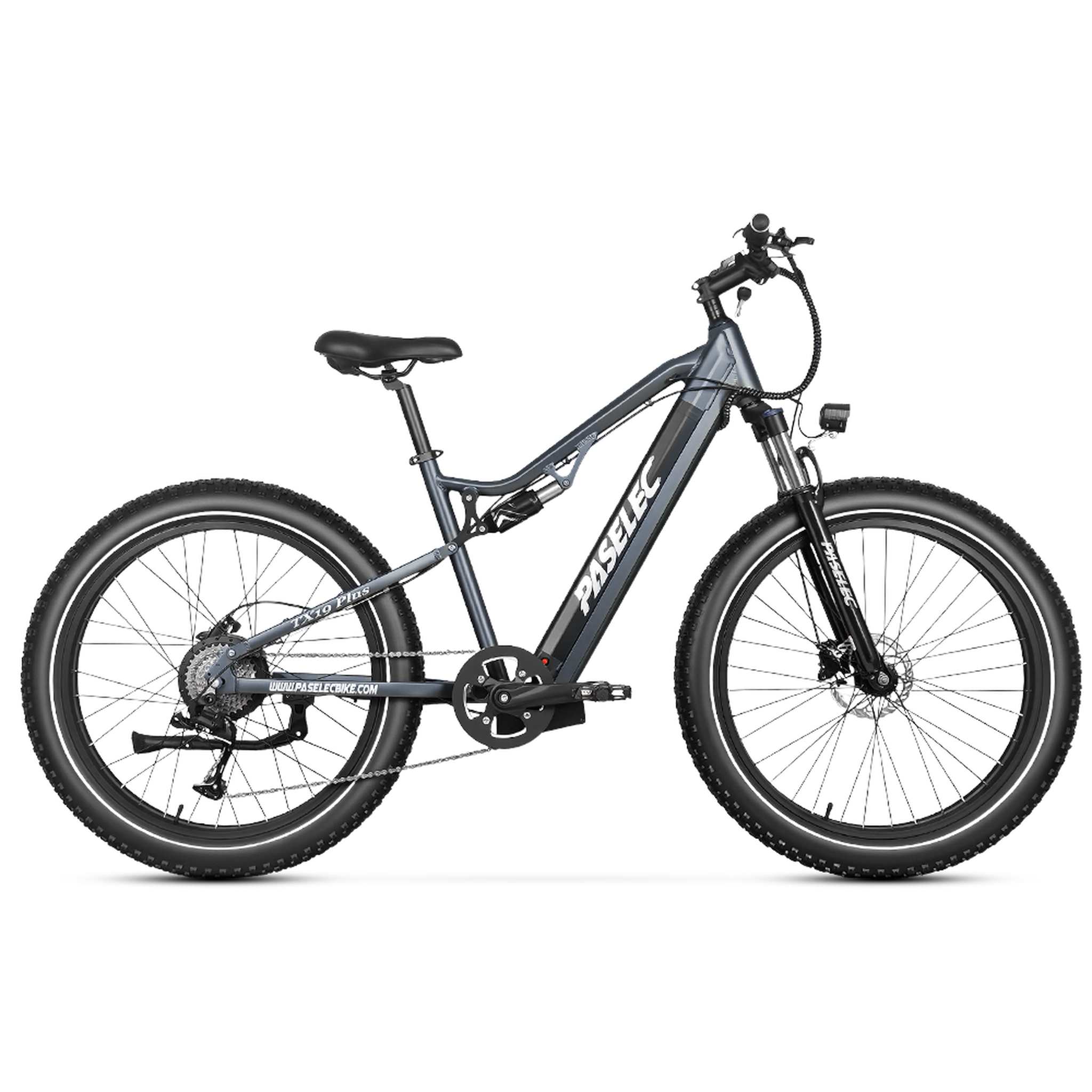 PASELEC Vélo électrique PASELEC TX19 Plus, Fat Bike 26 , 48 V 19,2 Ah, 9 vitesses