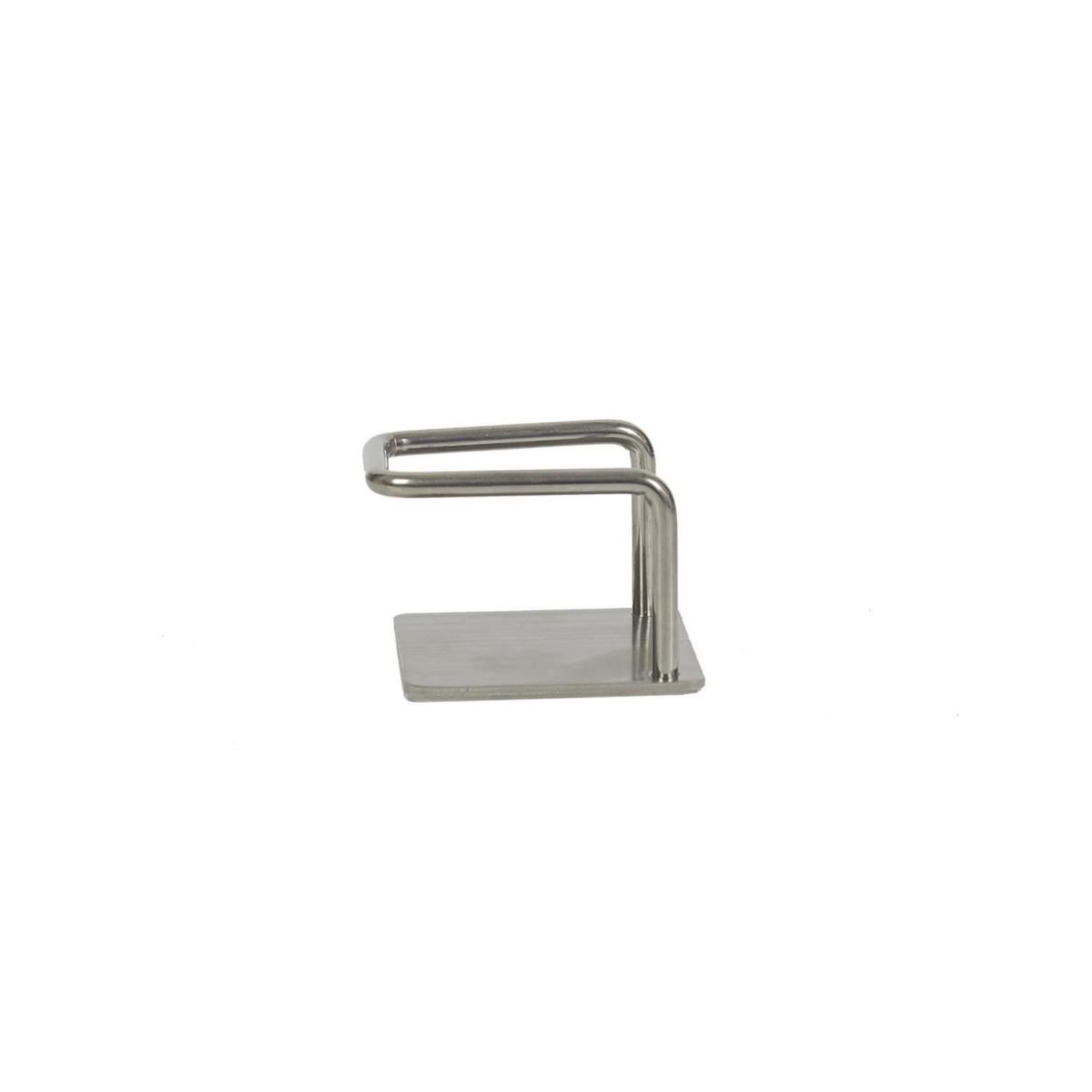 Voir la diapositive 2 : Je cherche une idee Support éponge adhésif  inox  4cm argent