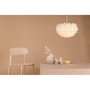Voir la diapositive 5 : Paris Prix Lampe Suspension en plume  Nicola  45cm Blanc
