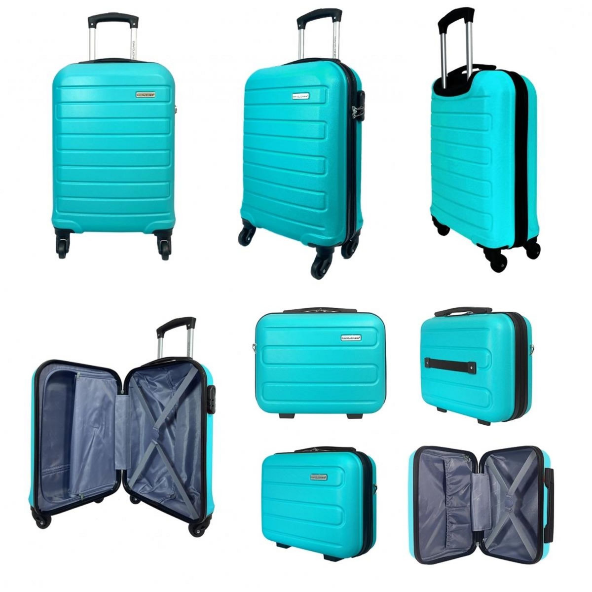 David Jones Lot 2 valises cabine et soute et vanity rigides