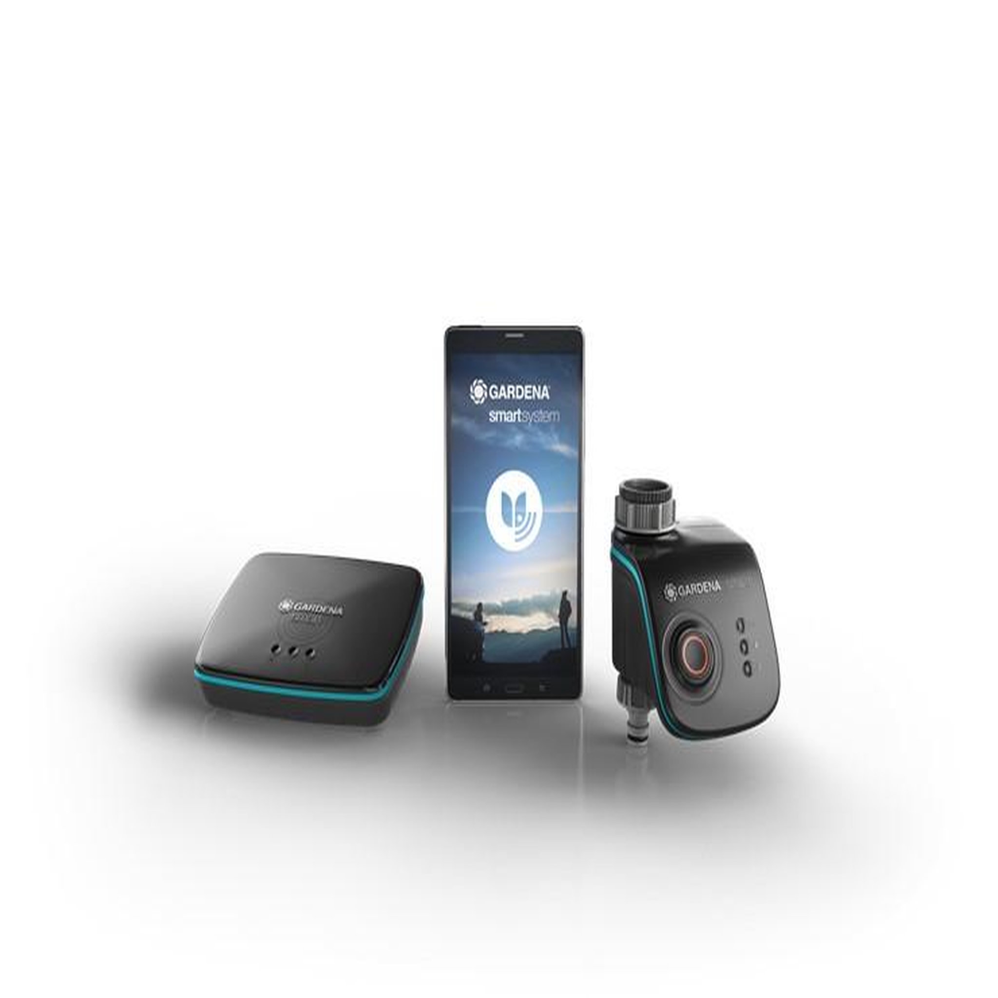 Gardena Kit smart Water Control : 1 smart Gateway et 1 smart Water Control