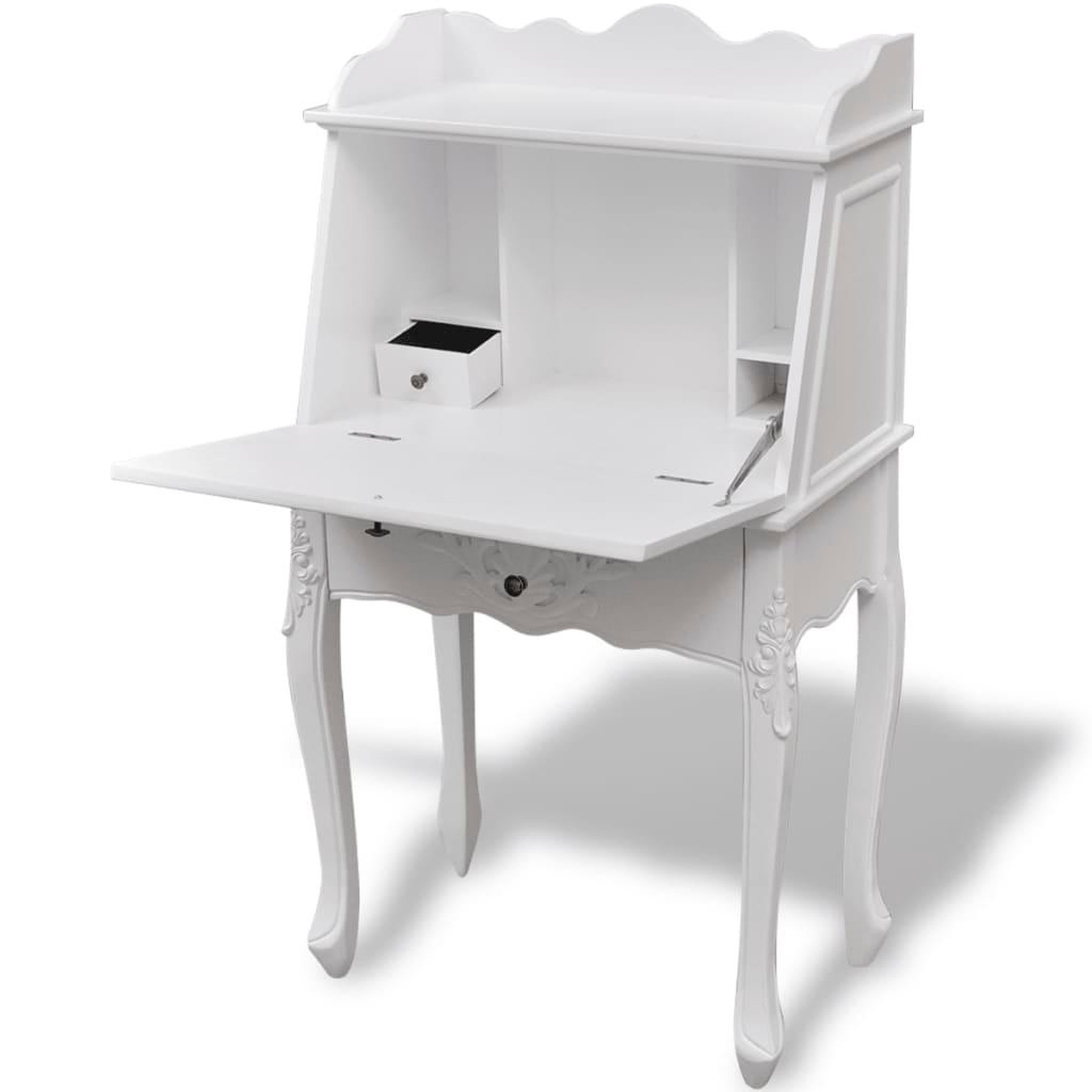 Voir la diapositive 5 : VIDAXL Bureau en style français bois