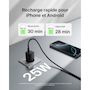 Voir la diapositive 5 : Belkin Chargeur 25W USB-C Noir