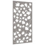 Voir la diapositive 3 : VIDAXL Decoration murale jardin 105x55 cm acier corten design feuille