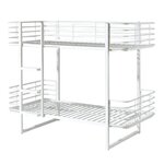 Paris Prix Lit Superposé Enfant  Oscar  90x200cm Blanc