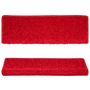 Voir la diapositive 4 : VIDAXL Tapis d'escalier 15 pcs 65x21x4 cm Rouge