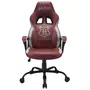Subsonic Chaise gaming Harry Potter Hogwarts , fauteuil gamer Rouge taille L