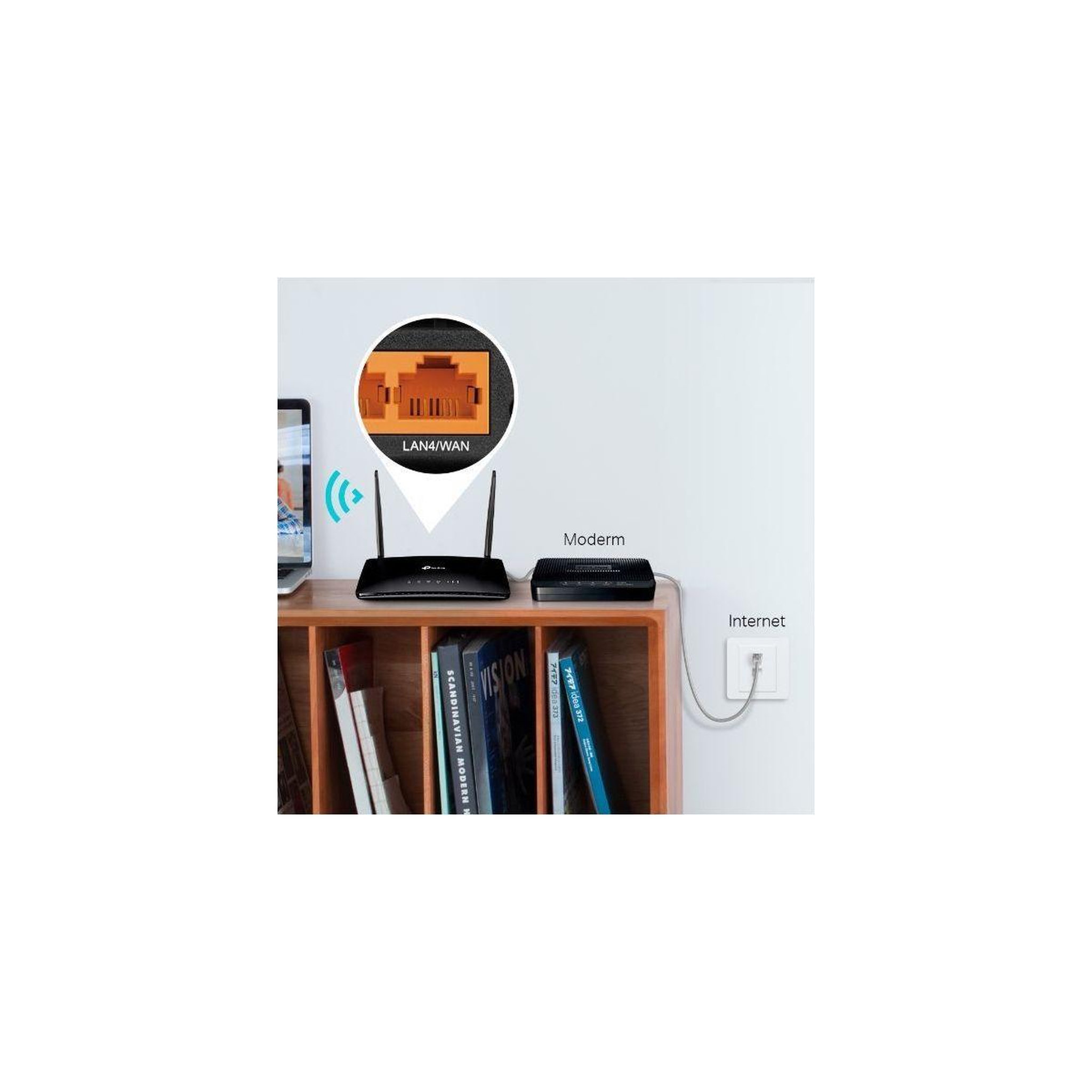 Voir la diapositive 4 : TP-LINK Routeur wifi tl-mr6400