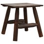 Voir la diapositive 2 : VIDAXL Table d'appoint 49x49x50 cm bois massif d'epicea
