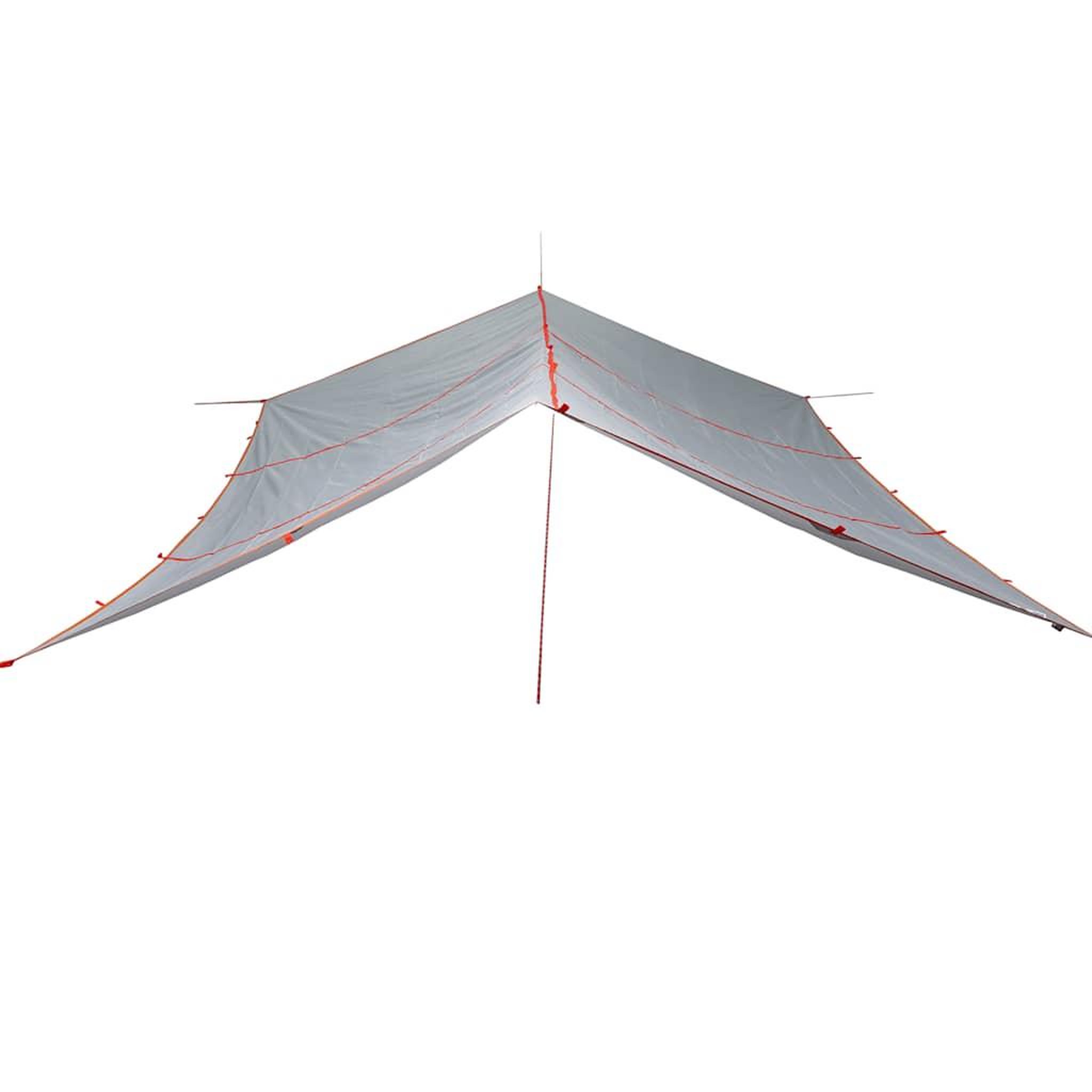 Voir la diapositive 3 : VIDAXL Bache de camping gris et orange 420x440 cm impermeable