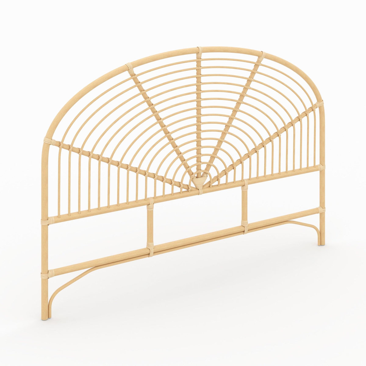 Rendez vous déco Tête de lit en rotin naturel 160 cm-Séléna