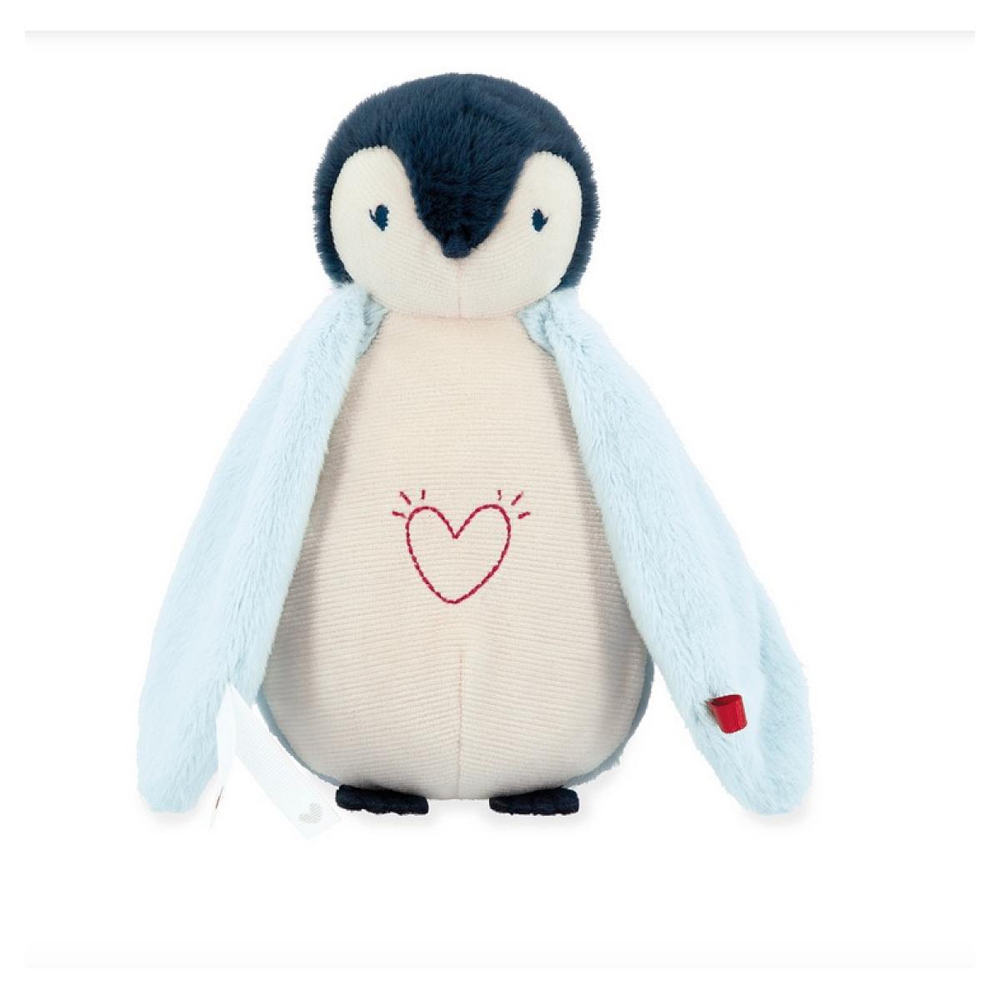 Voir la diapositive 3 : Kaloo Peluche veilleuse - Manchot bleu
