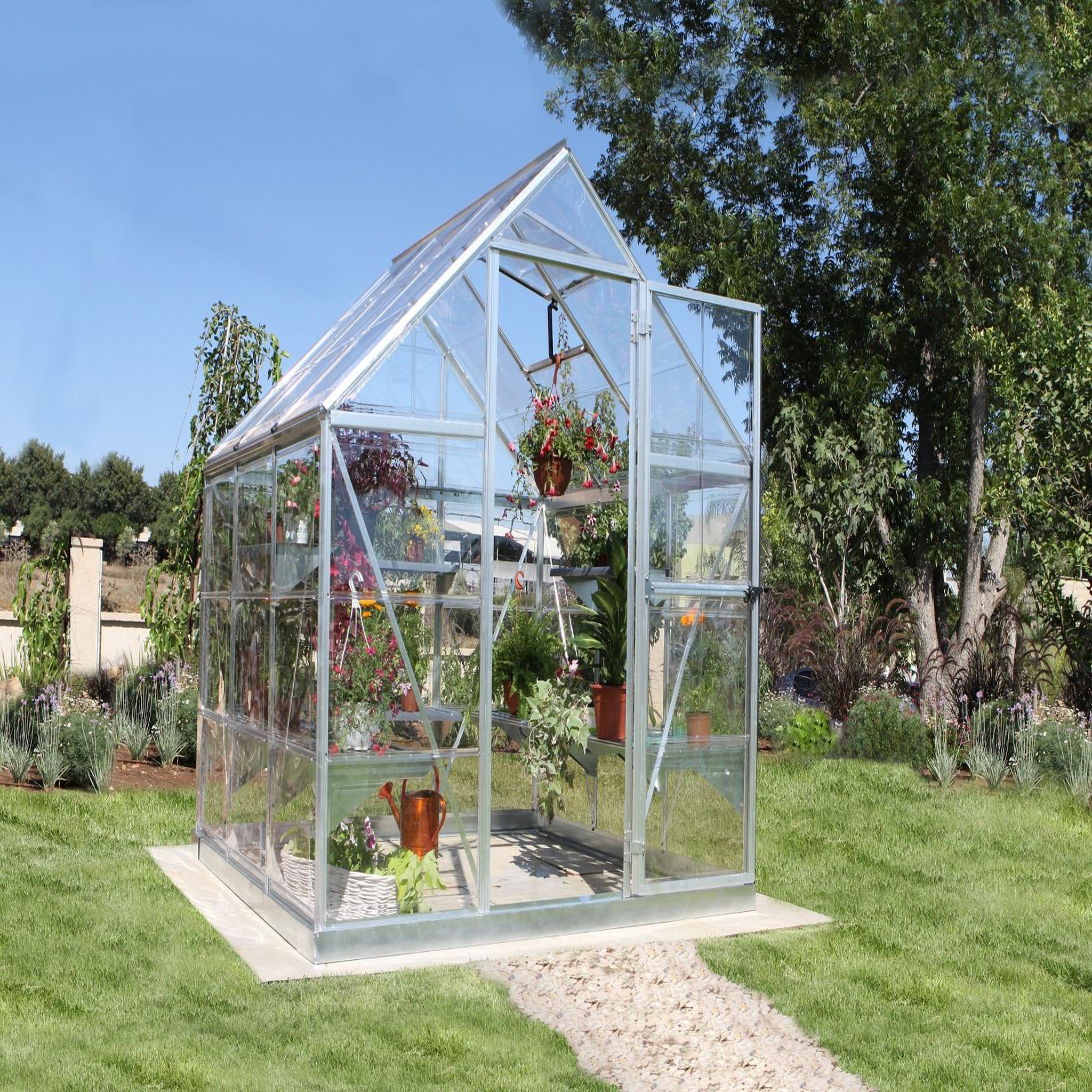 Canopia by PALRAM Serre de jardin - Polycarbonate - 3,4m² - HARMONY