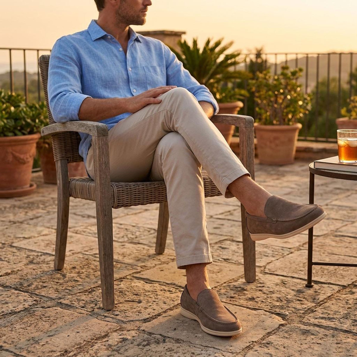 OZABI OZABI Mocassins Homme Premium Suédine Confort Slip-On