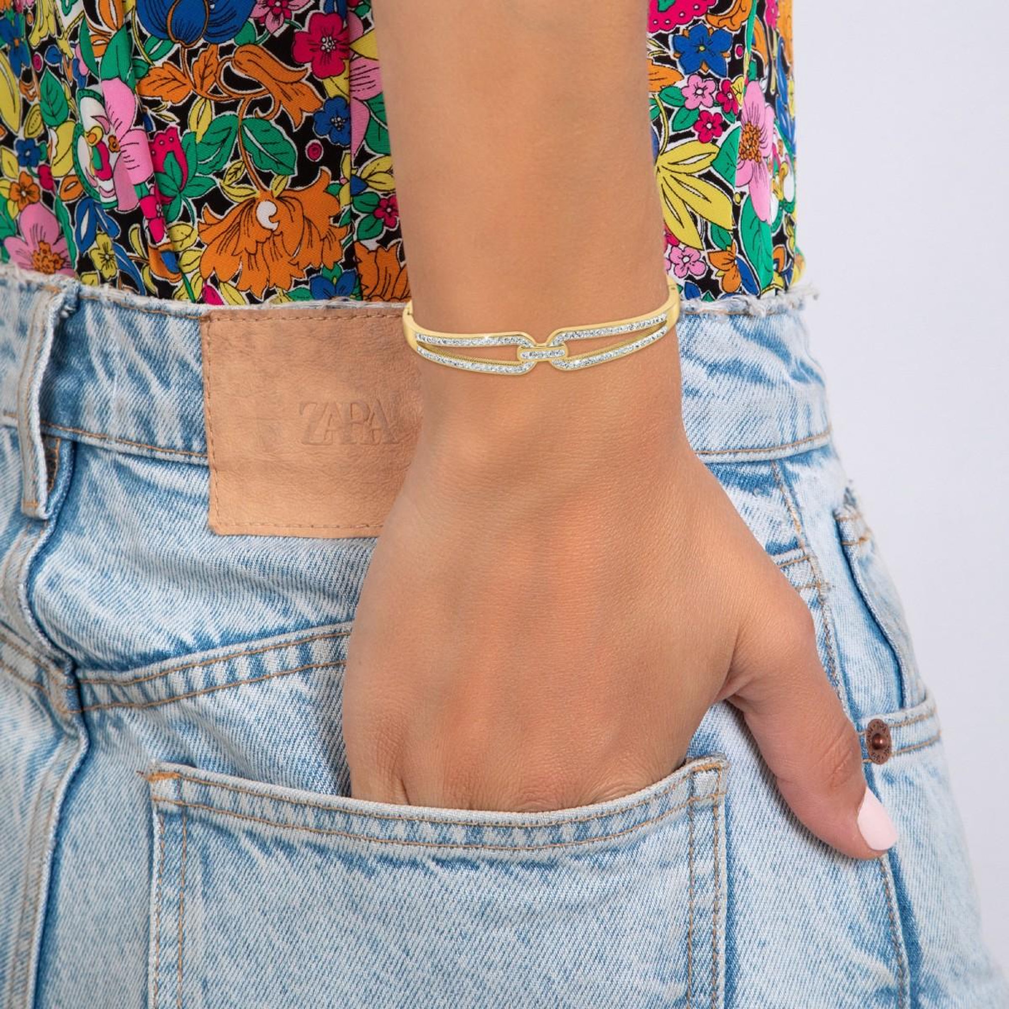 Voir la diapositive 2 : SC BOHEME Bracelet par SC Bohème orné de Cristaux scintillants