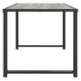 Voir la diapositive 4 : VIDAXL Table de jardin anthracite 55x40x37 cm acier