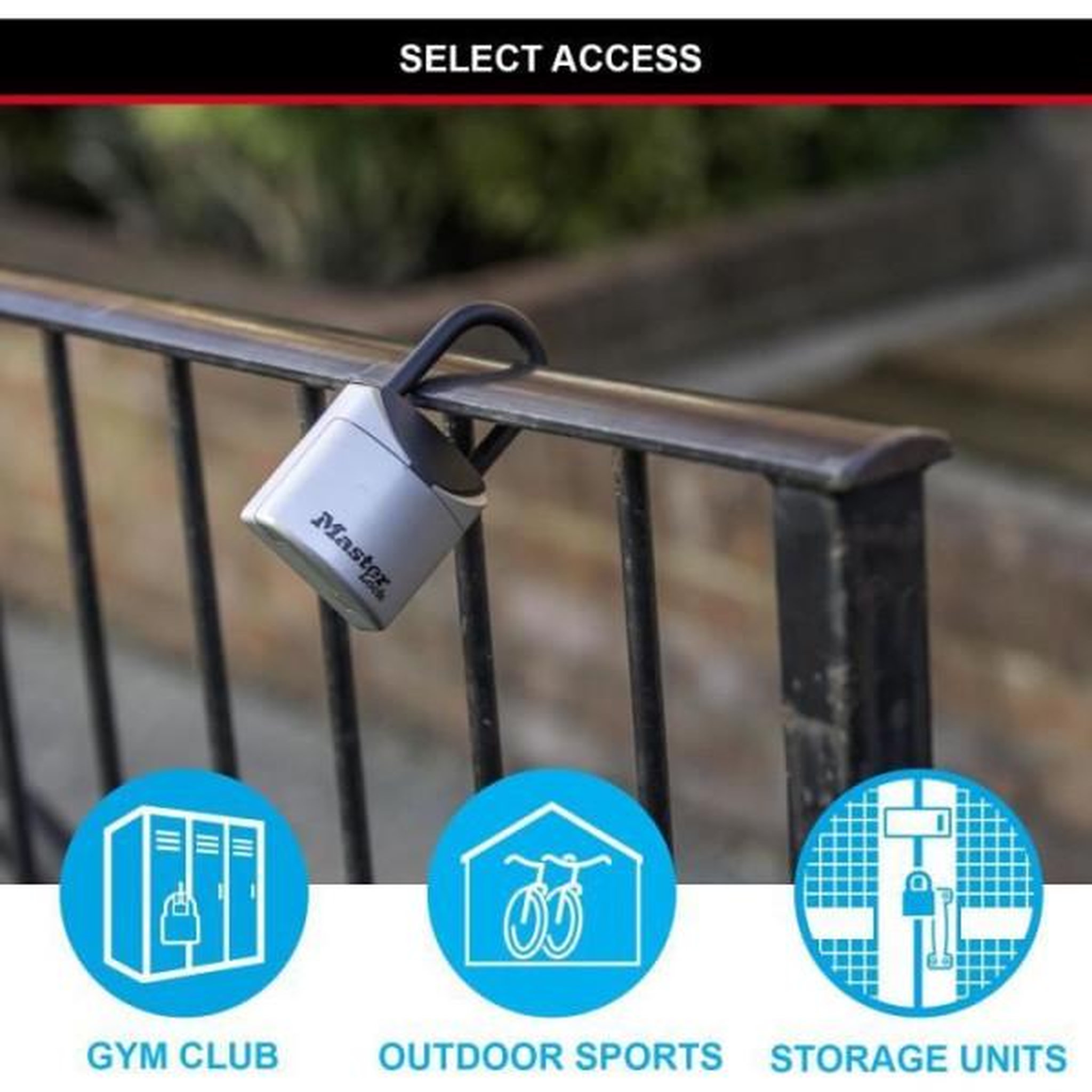 Voir la diapositive 4 : Master lock Boîte a clé sécurisée format xs avec anse - master lock 5406eurd