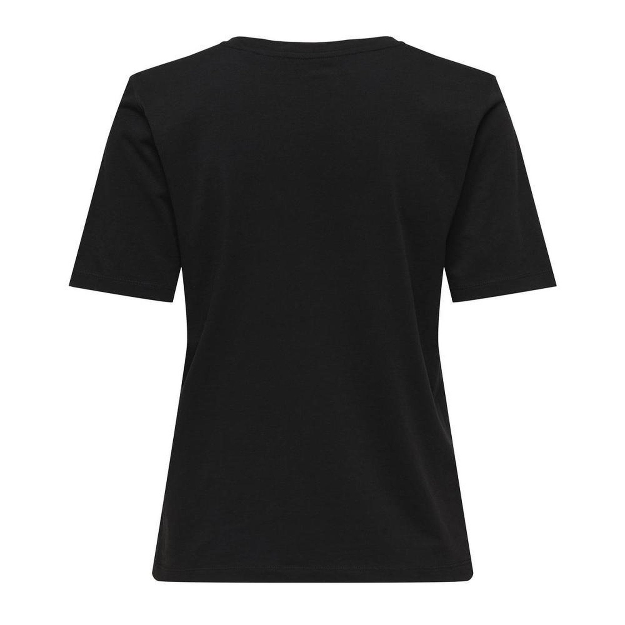 Voir la diapositive 2 : Only T-Shirt Noir Femme Only Happy