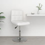 Voir la diapositive 1 : VIDAXL Tabouret de bar Blanc Similicuir