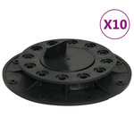 VIDAXL Pieds de terrasse reglables 10 pcs 20-30 mm