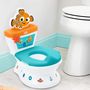 Voir la diapositive 5 : Bright Starts DISNEY BABY - NEMO- Mini toilette avec réducteur de lunette de toilette inclus, 2 en 1, MySize, Pot amovible facile a nettoyer