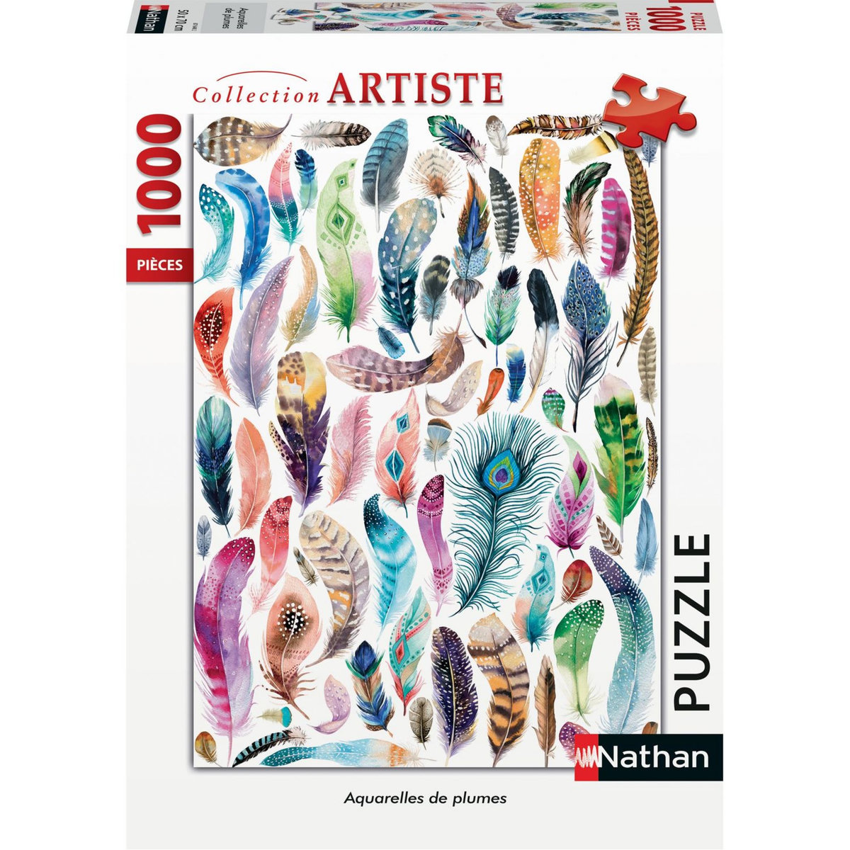 RAVENSBURGER Puzzles 1000 pièces Nathan Collection