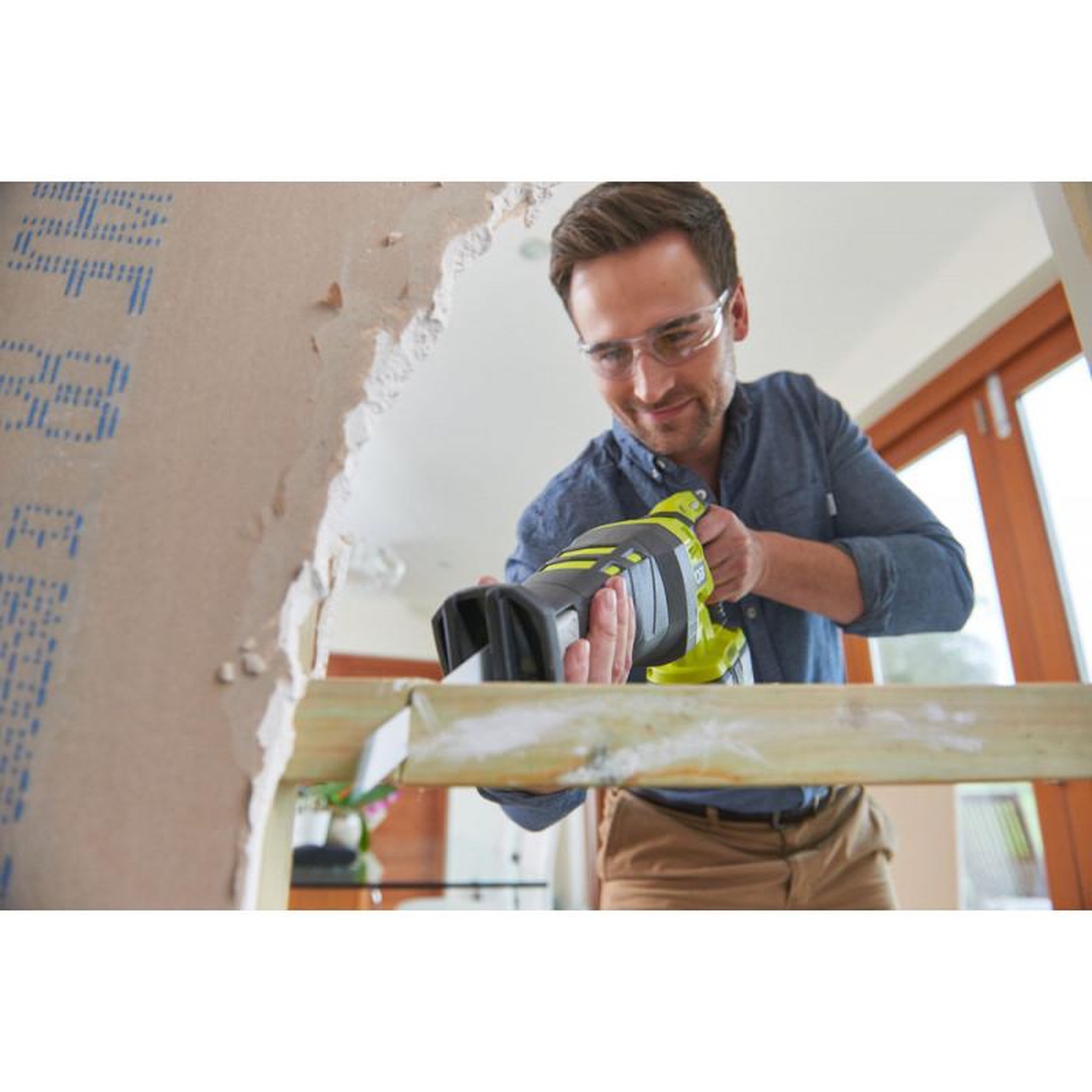 Voir la diapositive 2 : Ryobi Pack RYOBI Scie sabre 18V One+ R18RS-0 - Lot de 6 lames universelles - bois et métal 100/152mm - RA