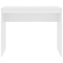 Voir la diapositive 4 : VIDAXL Bureau Blanc 90x40x72 cm Bois d'ingenierie
