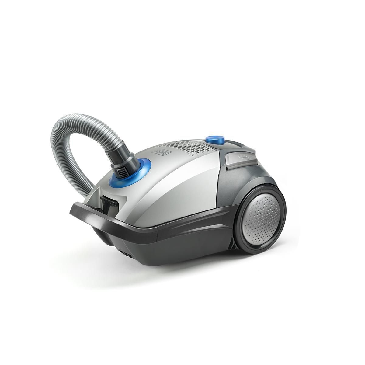Black et Decker Aspirateur traineau 74db gris/bleu - bxvmb700e