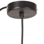 Voir la diapositive 5 : VIDAXL Lampe suspendue 25 W Noir Rond 17 cm E27