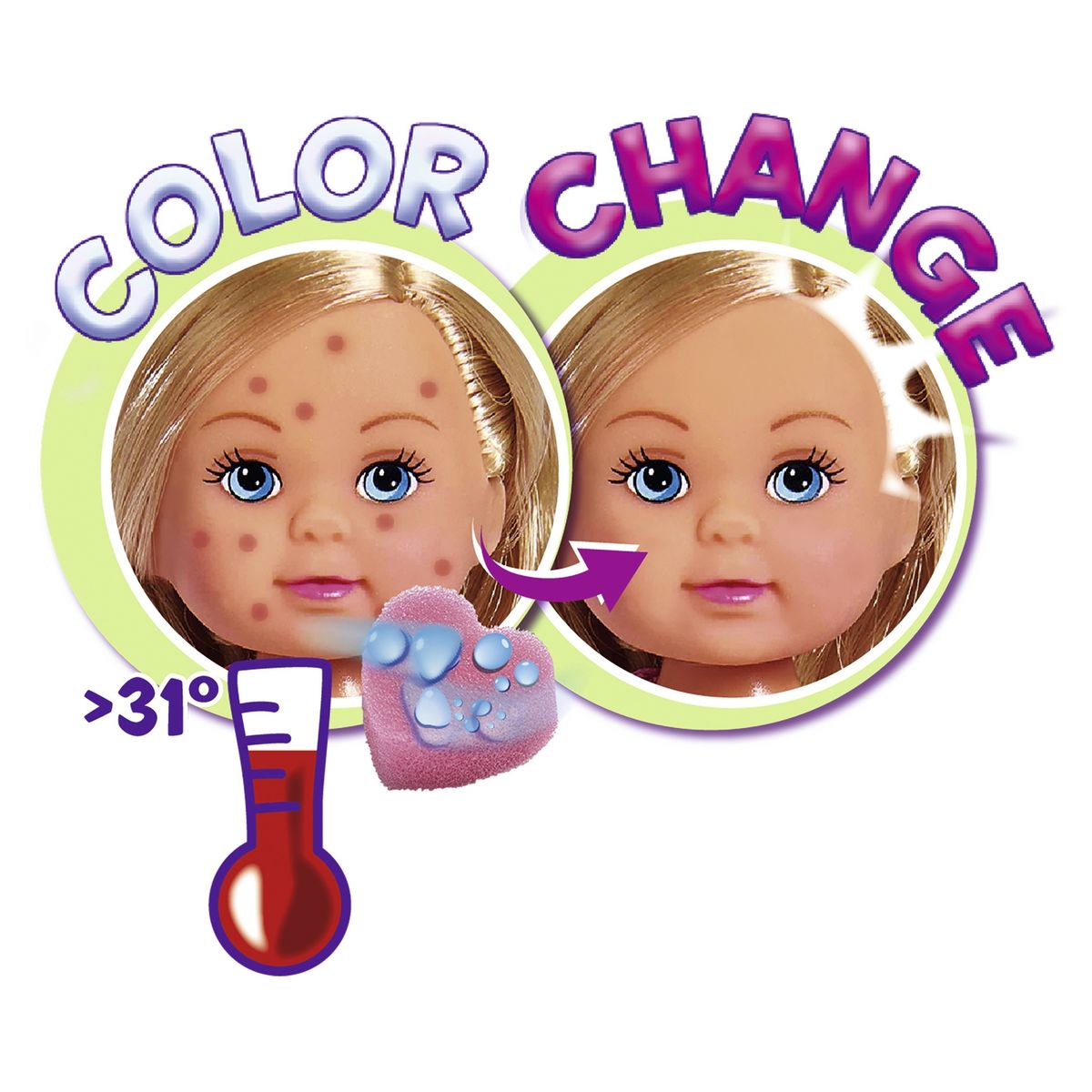 SMOBY Poupée malade Evi Love