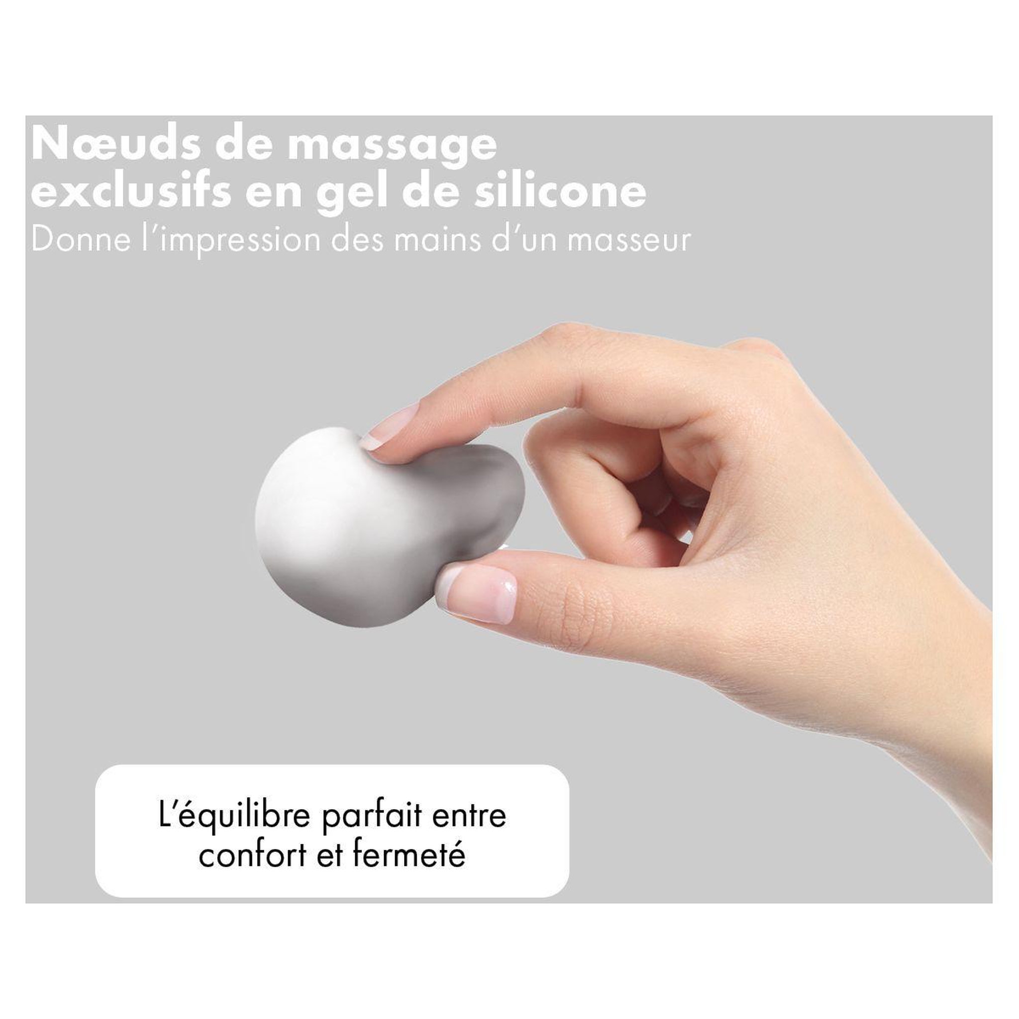 Voir la diapositive 5 : ZEN Siège de massage 4 mains