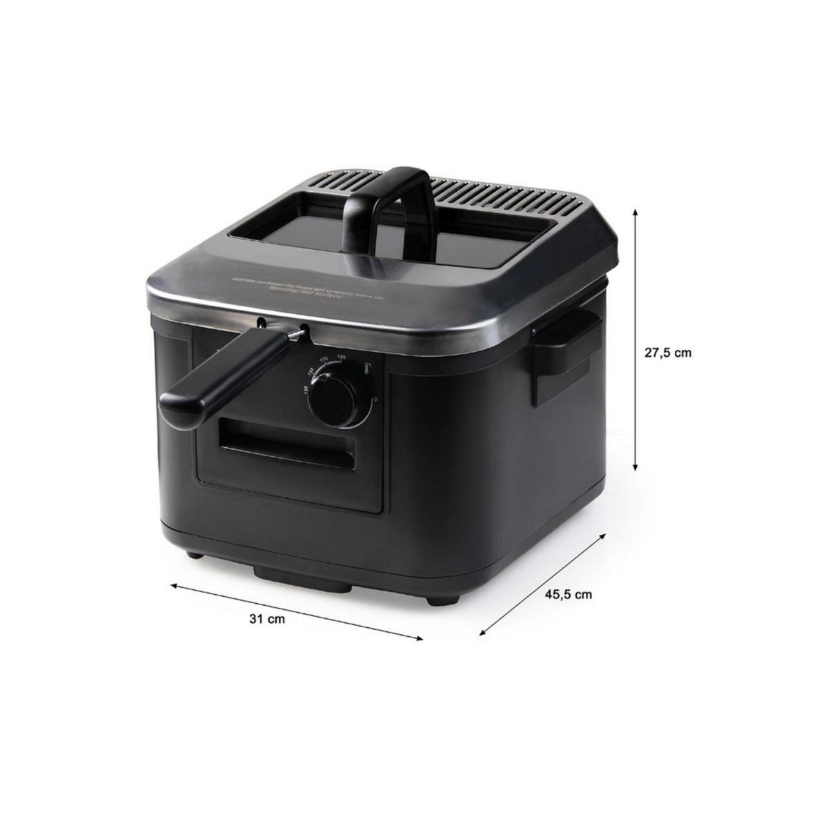 Domo Friteuse 4l 2000w noir - DO545FR