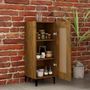 Voir la diapositive 3 : VIDAXL Buffet Chene fume 34,5x34x90 cm Bois d'ingenierie