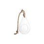 Voir la diapositive 2 : ATMOSPHERA Vase Suspendu & Corde  Goutte  25cm Transparent
