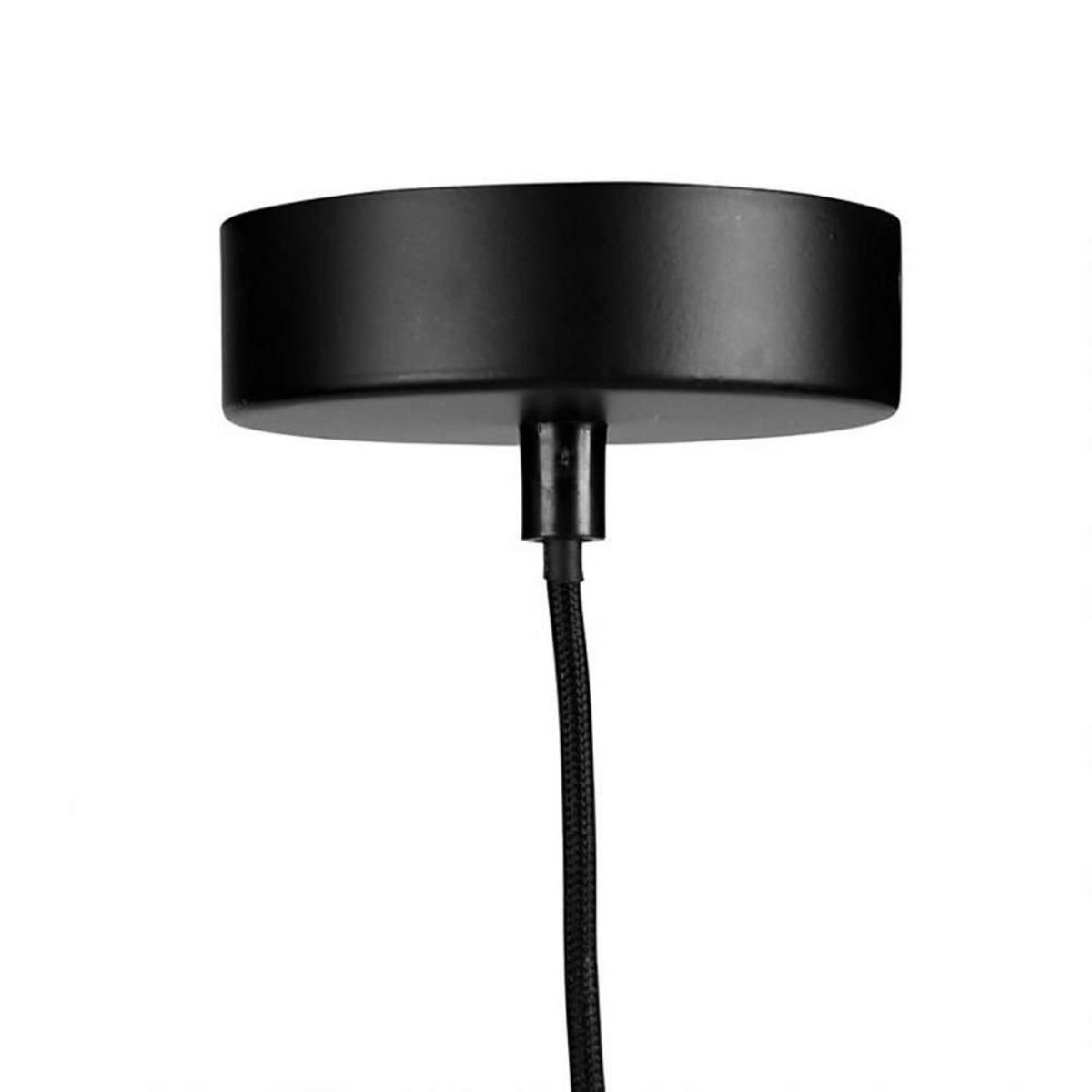 OSTARIA Suspension métal ajouré Calathéa noir