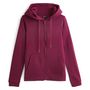 Voir la diapositive 1 : IN EXTENSO Sweat de sport zippé à capuche rose femme