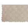Voir la diapositive 2 : Paris Prix Nappe Déco en Coton  Dentelle  130x180cm Taupe