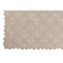 Voir la diapositive 2 : Paris Prix Nappe Déco en Coton  Dentelle  130x180cm Taupe