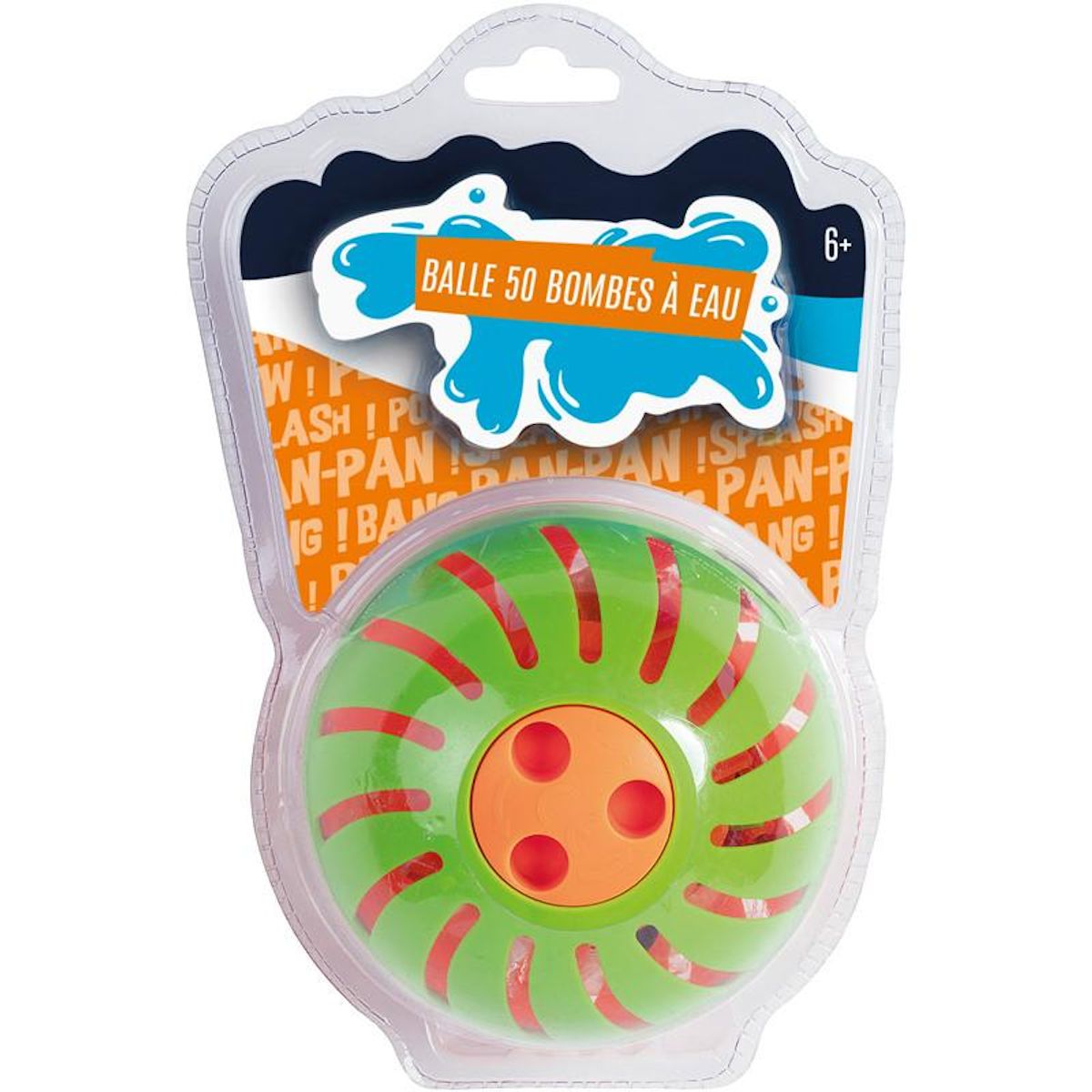 BALLE 50 BOMBES EAU ASSORTIMENT ABC 615608