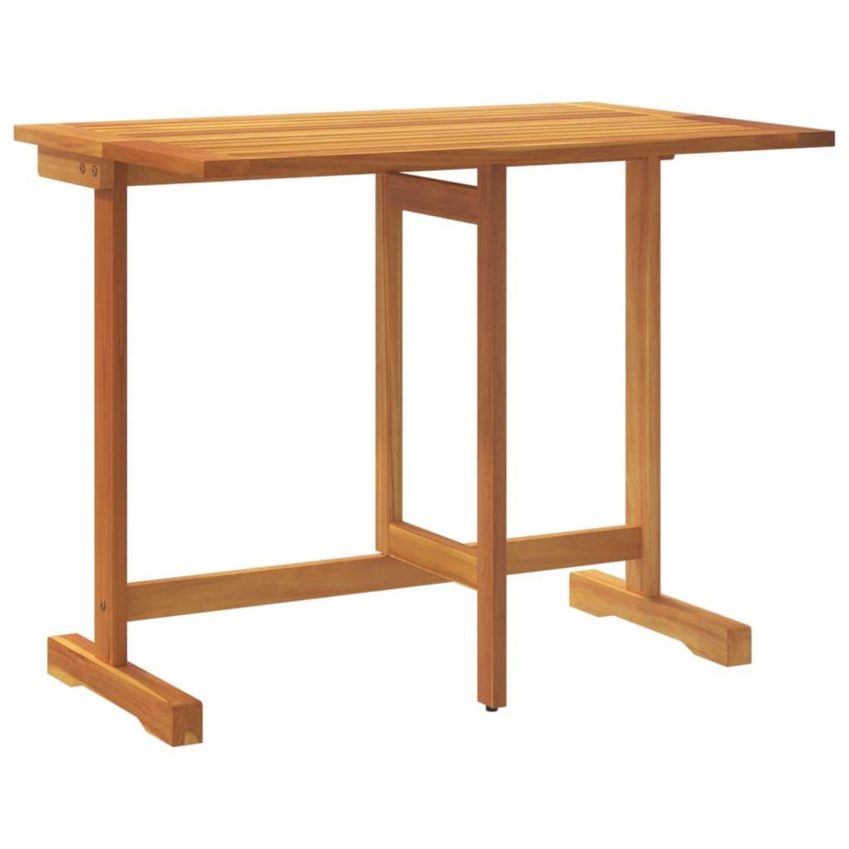 VIDAXL Table pliable de balcon 90x60x72 cm bois d'acacia solide