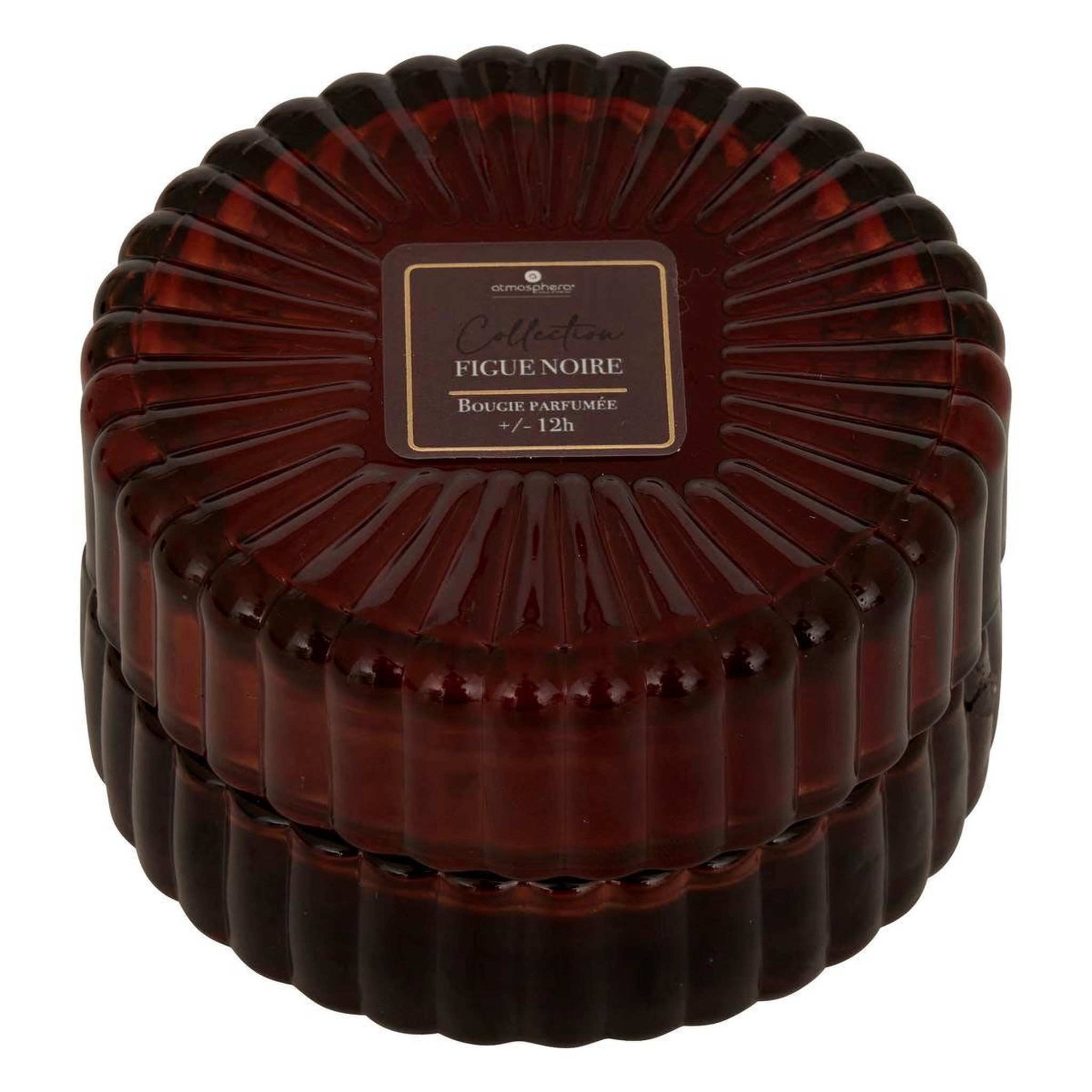 Voir la diapositive 3 : ATMOSPHERA Coffret senteur 2 pièces  albie  8cm figue noire