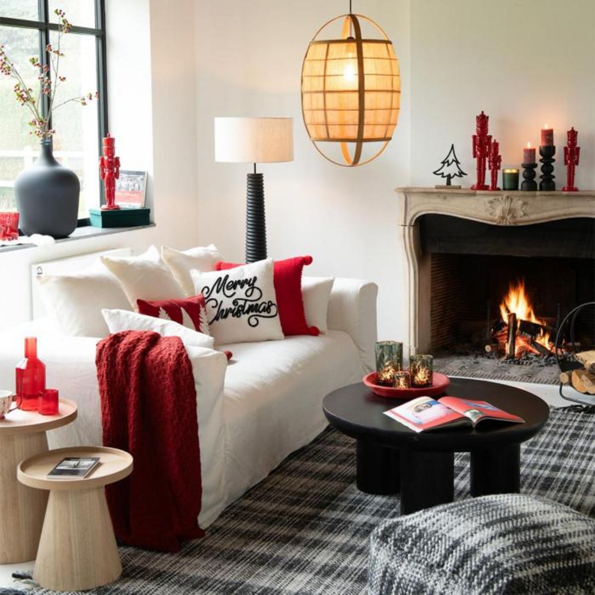 Paris Prix Table Basse Trio en Bois  Cave  90cm Noir