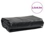 Voir la diapositive 6 : VIDAXL Bache noir 2,5x4,5 m 600 g/m²