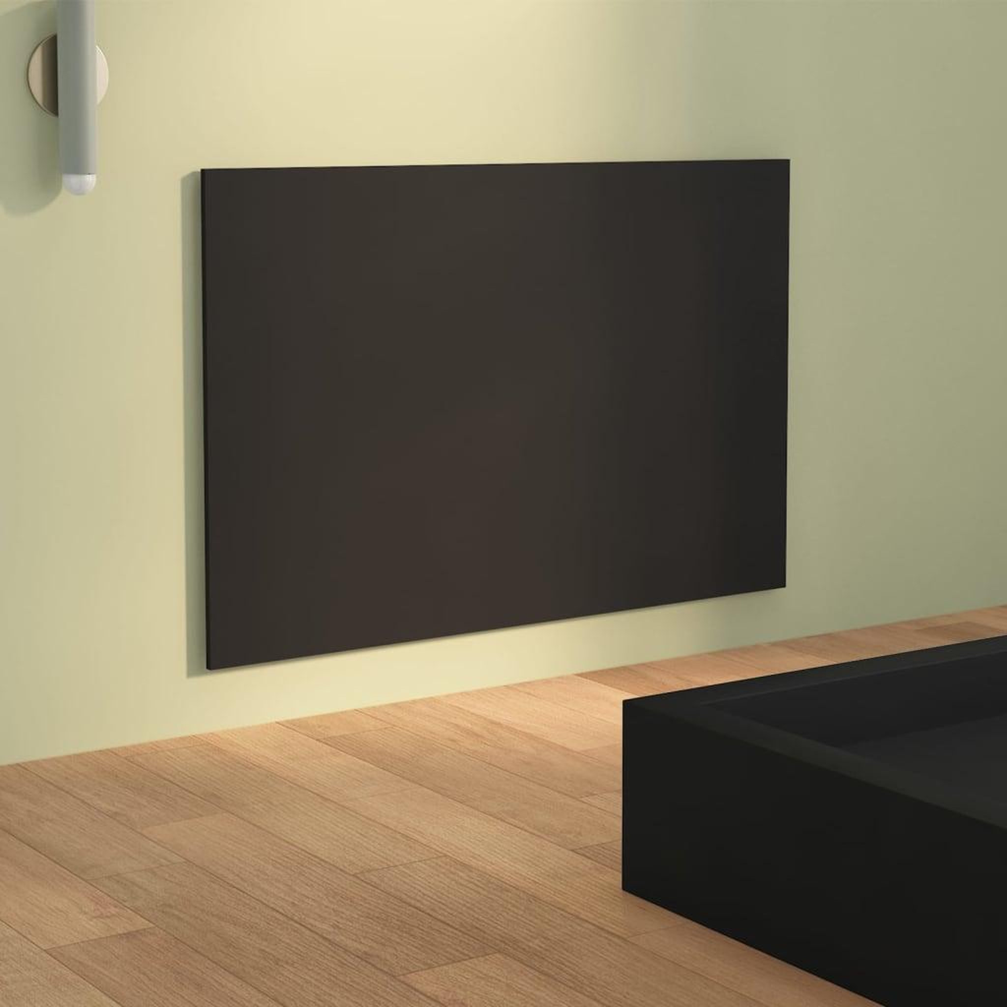 Voir la diapositive 4 : VIDAXL Tete de lit Noir 120x1,5x80 cm Bois d'ingenierie
