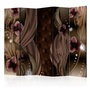 Voir la diapositive 1 : Paris Prix Paravent 5 Volets  Burgundy Pansies  172x225cm