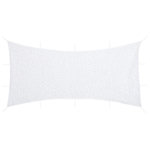 VIDAXL Filet de camouflage avec sac de rangement 833x609 cm blanc
