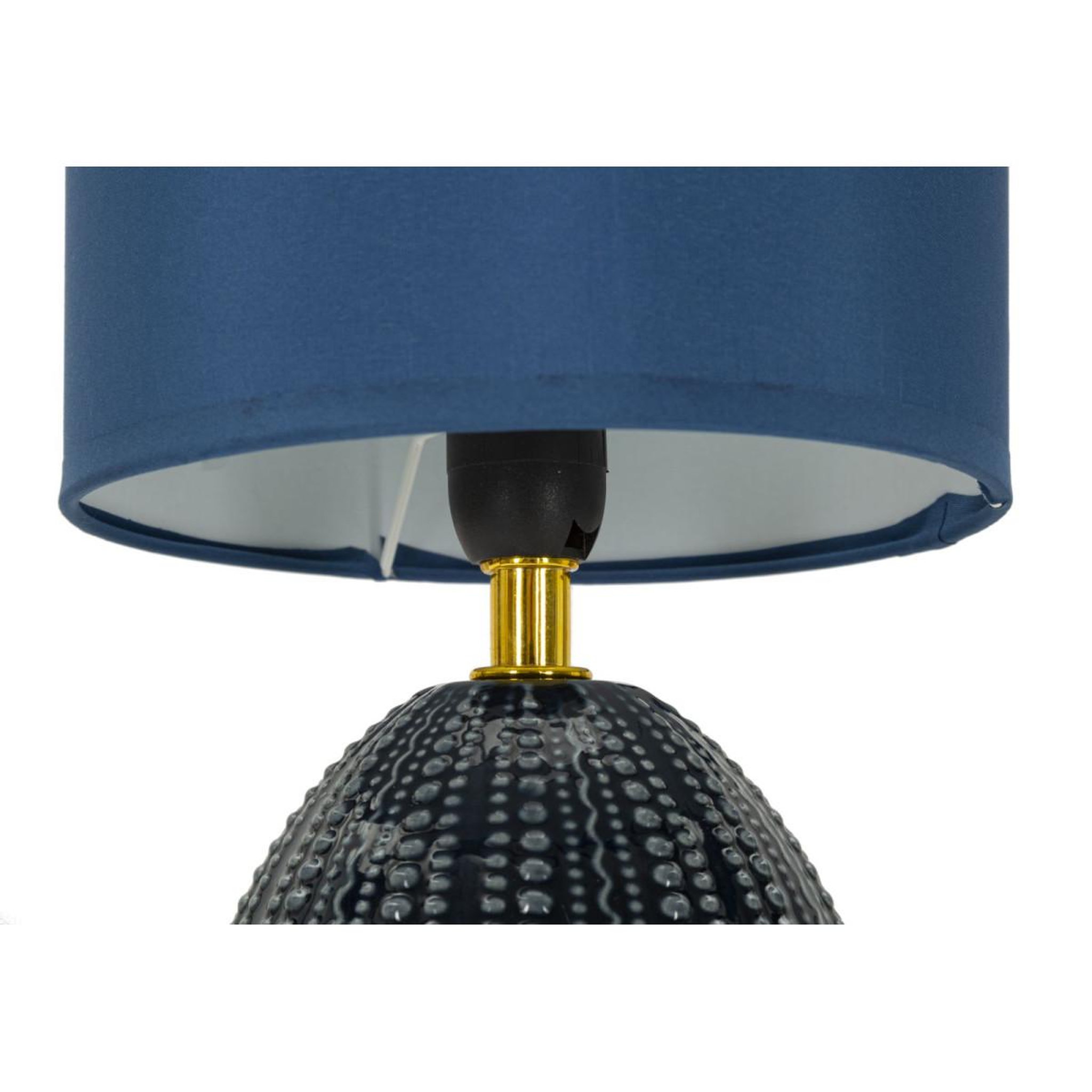 Voir la diapositive 3 : Paris Prix Lampe à poser en céramique  flavi  30cm bleu